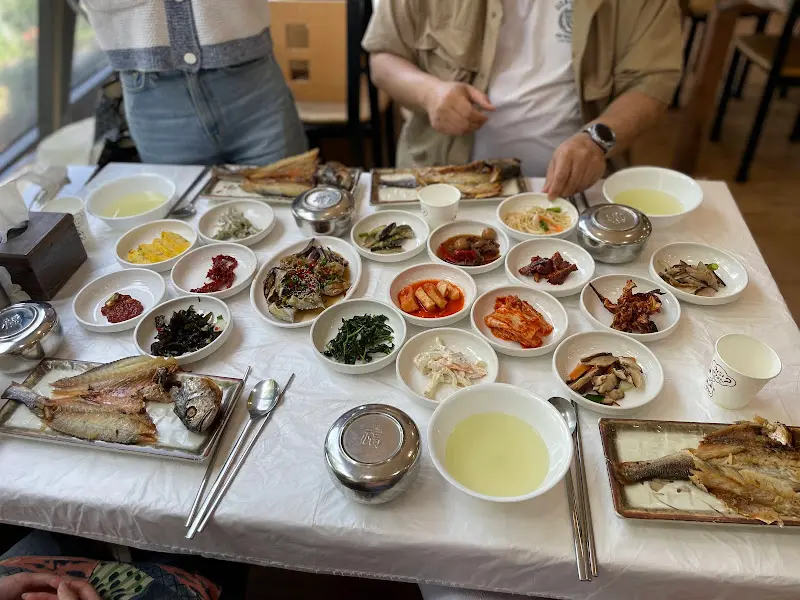 굴비백반 한상차림