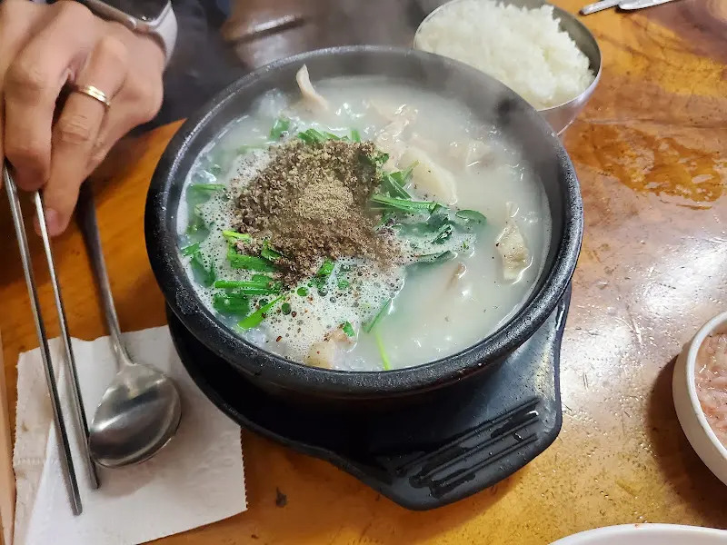 실비순대국 술국