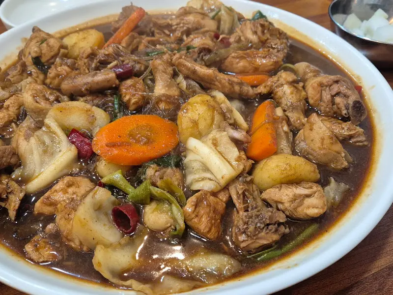 현대찜닭 메인 메뉴