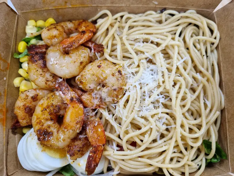 새우 & 파스타 샐러드