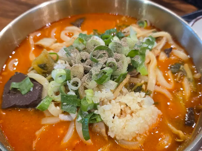 해장국 디테일 샷