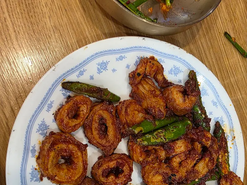 푸짐한 막창볶음