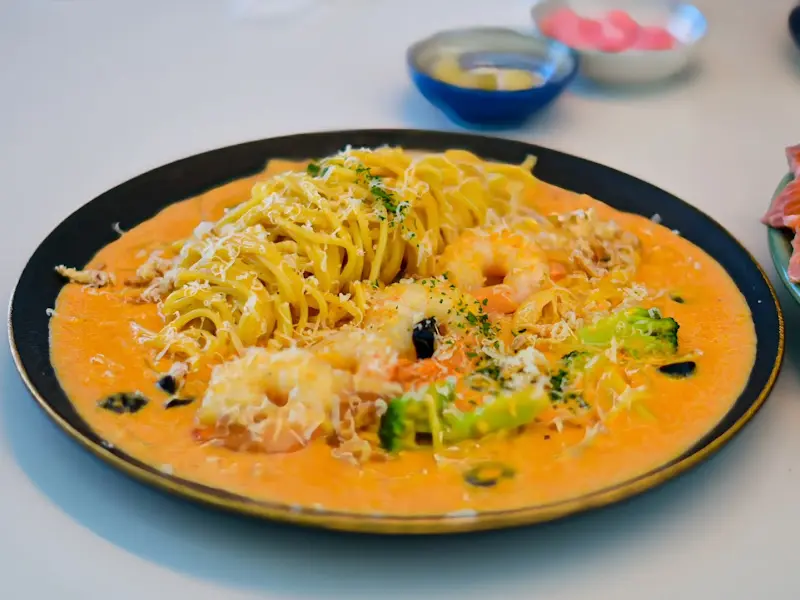 환상적인 비주얼의 투움바 파스타