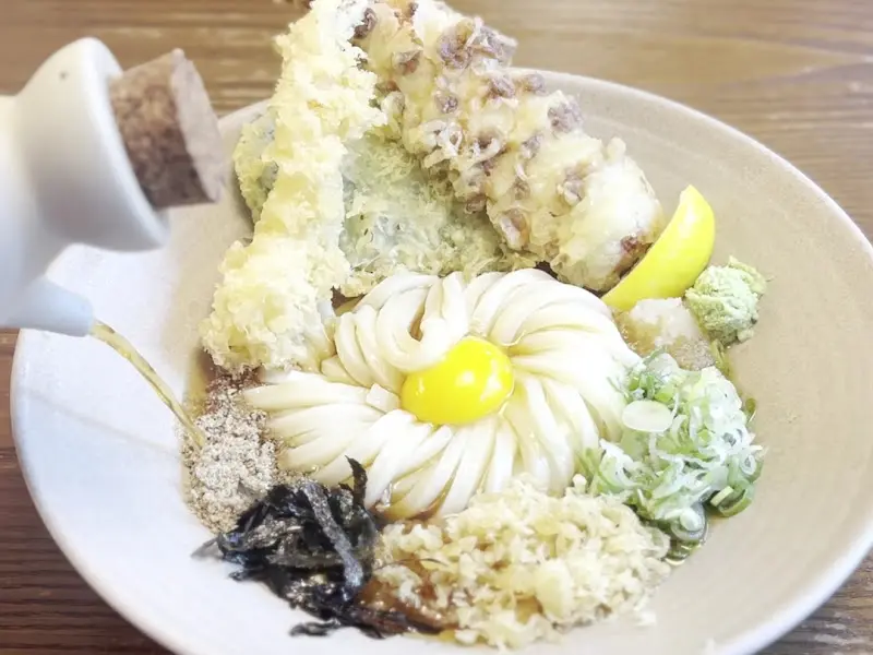 덴뿌라 붓가케 우동