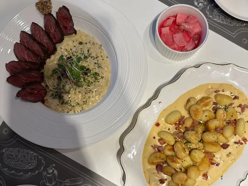 살치살 크림 파스타, 뇨끼, 피클