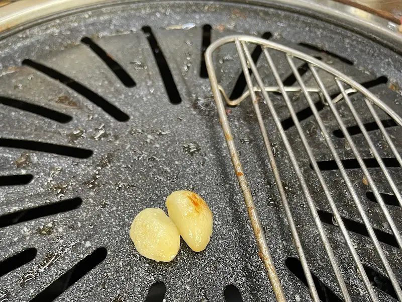 숯불 구이 불판