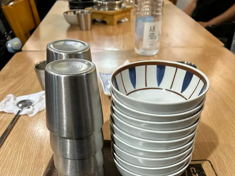 순두부 찌개 전체샷