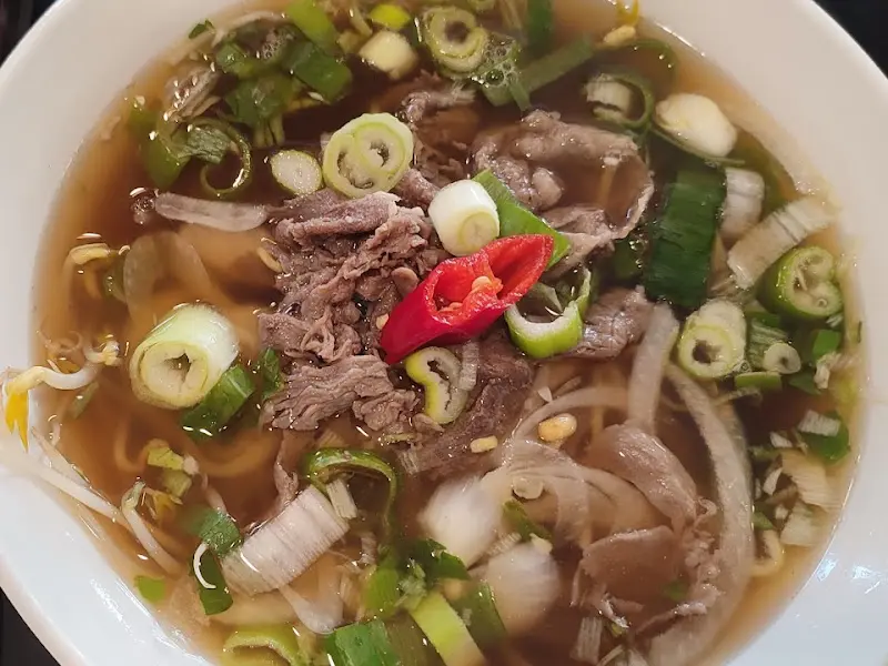 냉 쌀국수의 모습