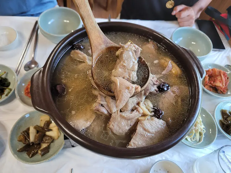 옥계촌의 소박한 반찬