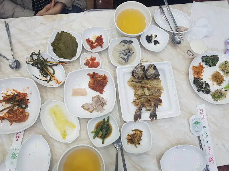 굴비 정식 한 상 차림