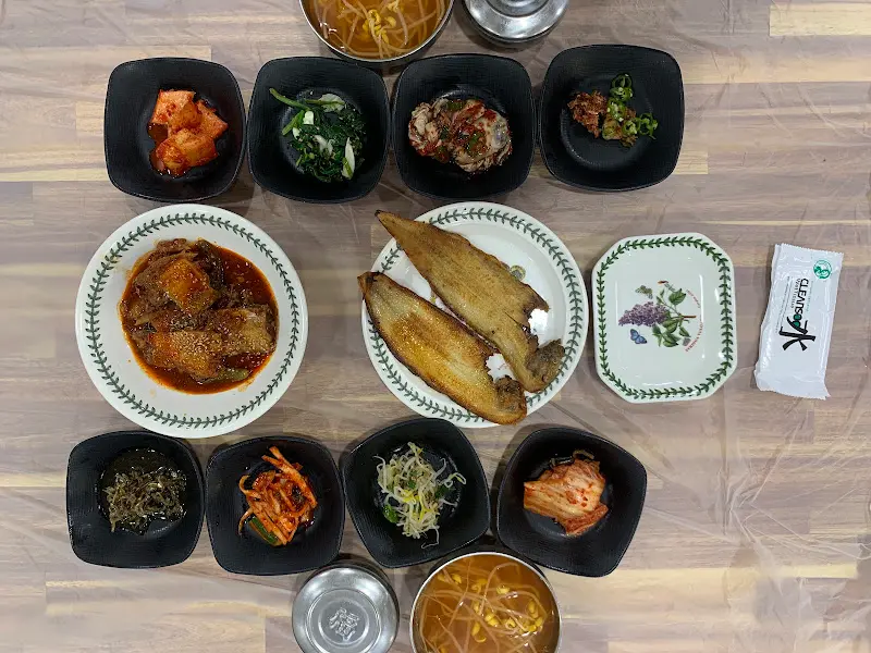 푸짐한 박대정식 한 상 차림