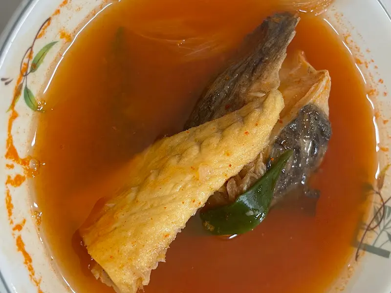 일품식당 물메기탕 클로즈업