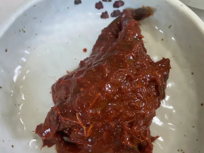 일품식당 갈치속젓