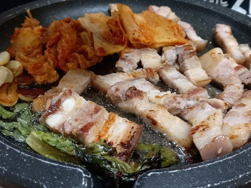 토종 흑돼지 삼겹살