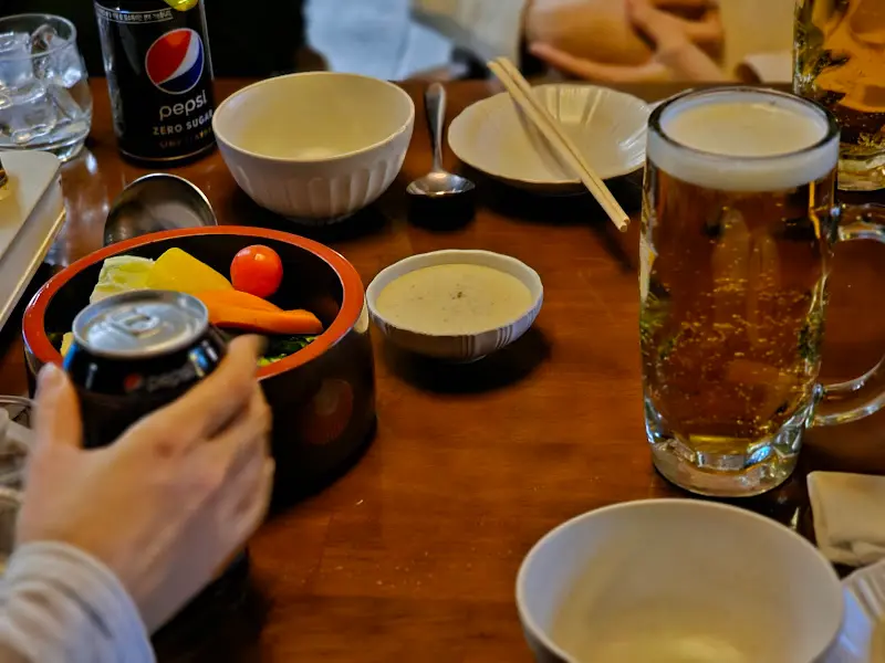 전체 테이블 세팅