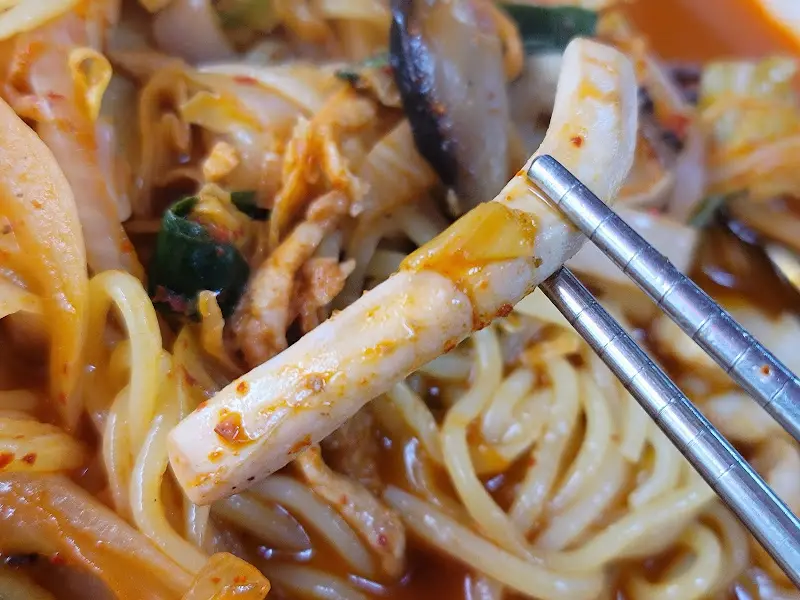 탱글탱글한 면발