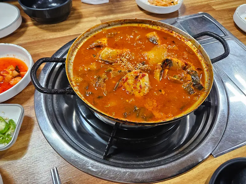 푸짐한 갈치조림 한 상