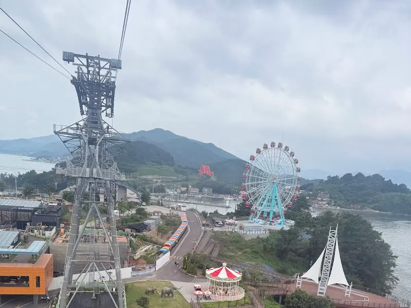 케이블카에서 바라본 풍경