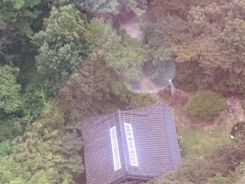 케이블카에서 내려다본 풍경