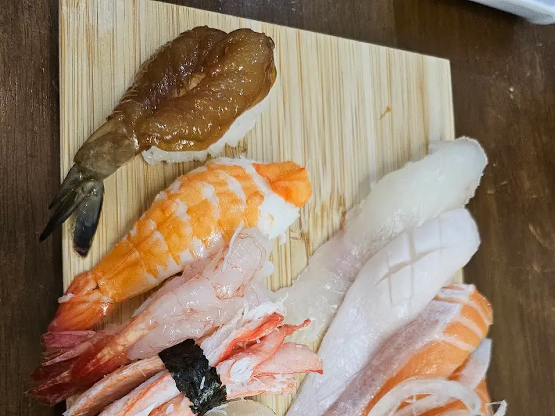 신선한 초밥 재료