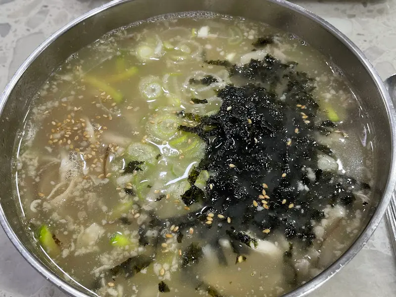 해물 칼국수