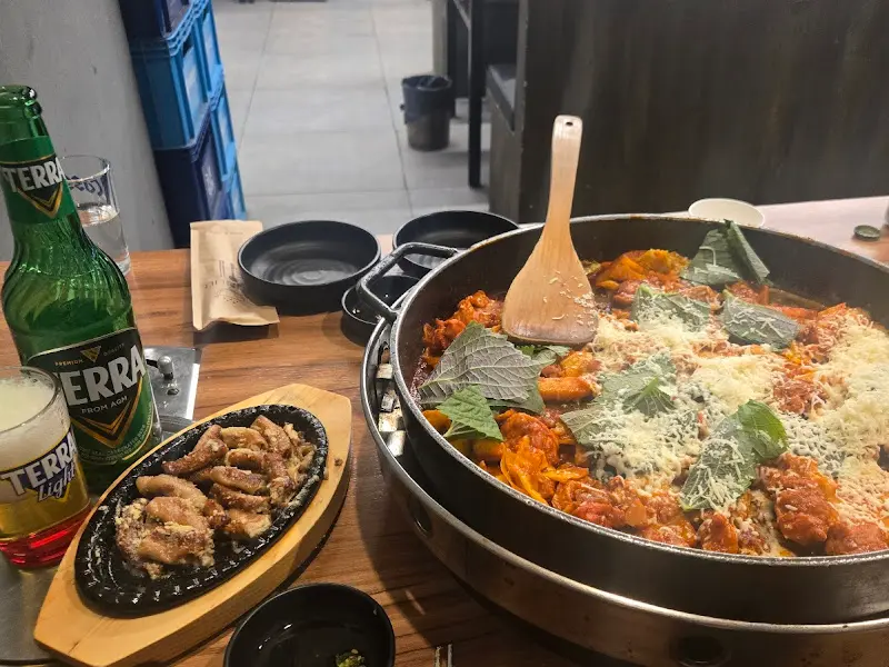 닭갈비와 맥주