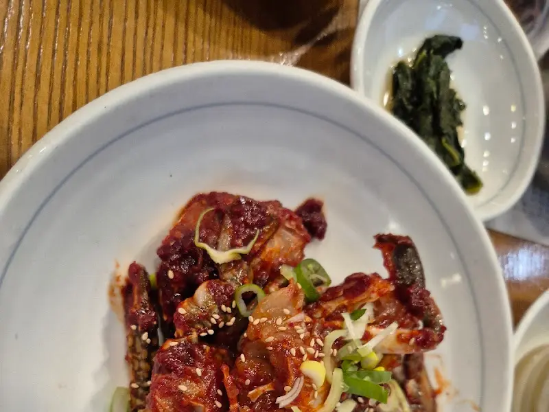 양념게장의 모습