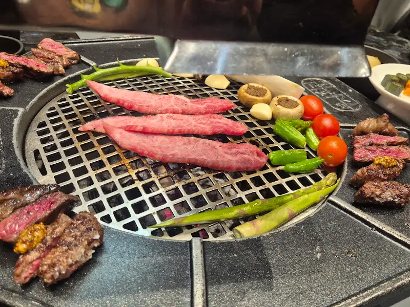 구워지는 우대갈비