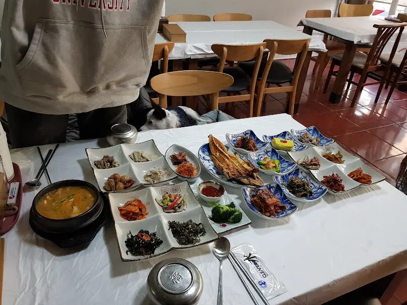 정갈한 상차림 클로즈업