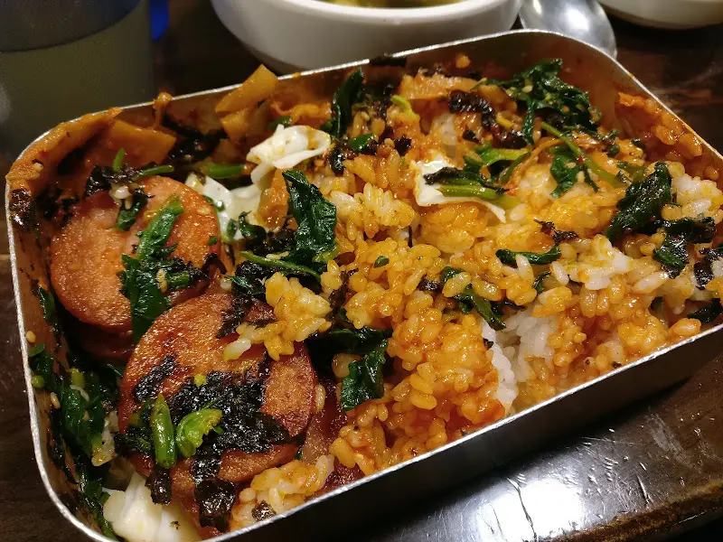 7분 돼지김치 비빔밥