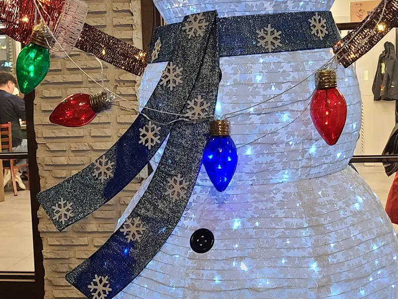 식당 외부 장식