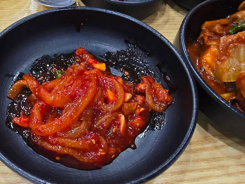 신창 옥암동 순대국밥 깍두기