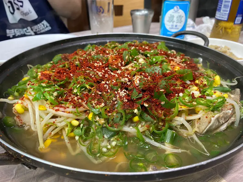 명태찜 클로즈업