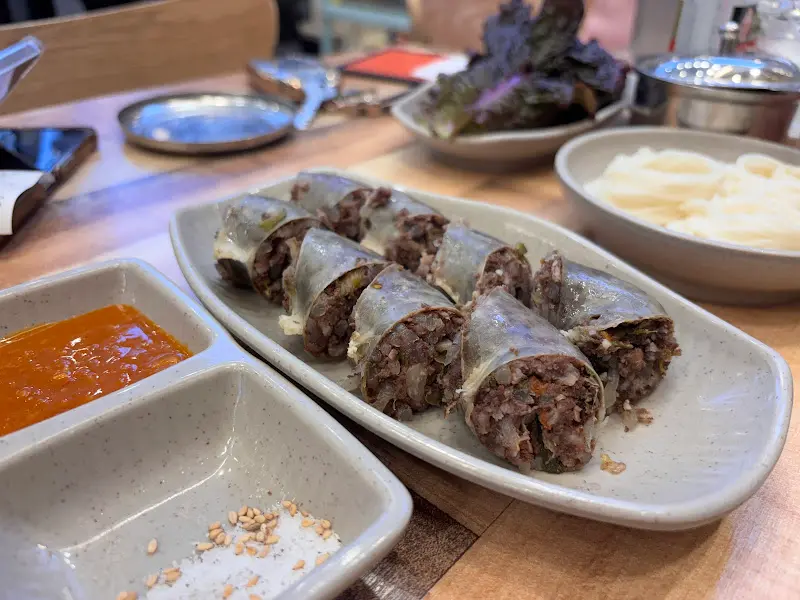 밀양가산돼지국밥 순대