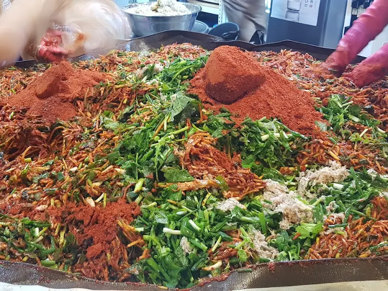 정성 가득 김치