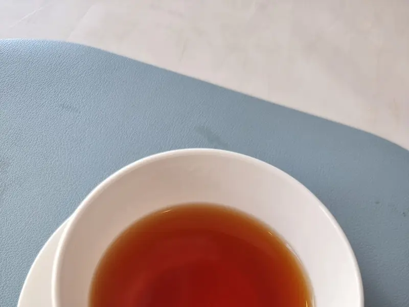 따뜻한 차 한 잔으로 마무리