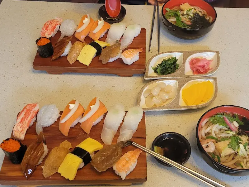 나고야 초밥정식 한 상 차림