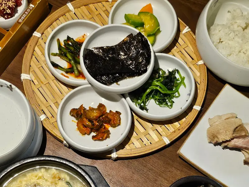 젓갈 정식 한 상 차림