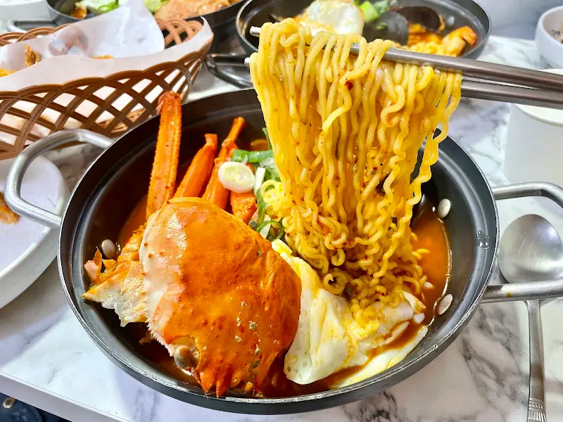 홍게라면 전체샷