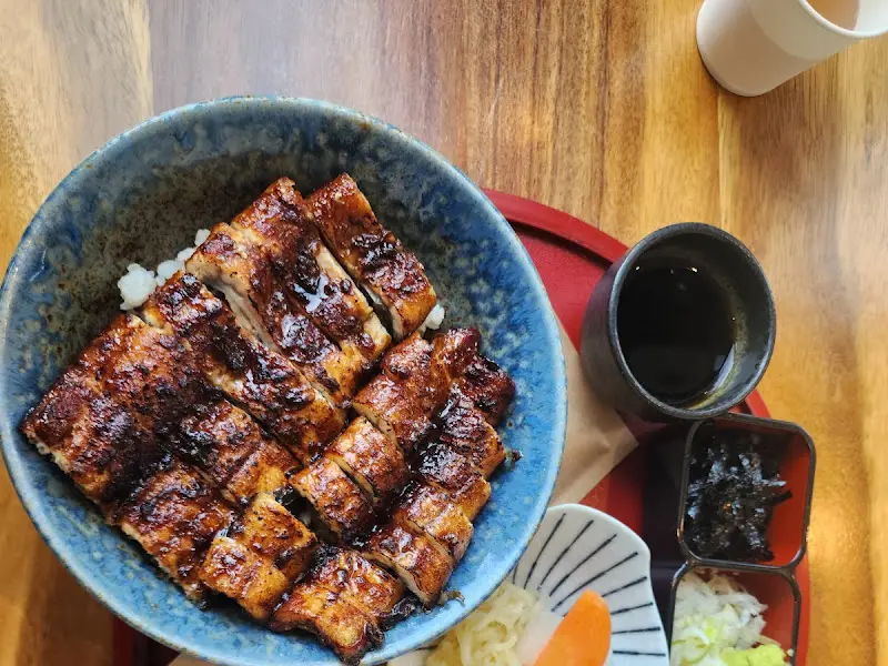 장어덮밥 클로즈업