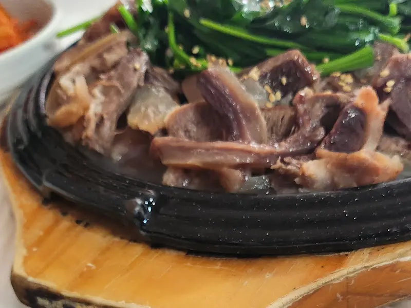 소머리수육 근접샷