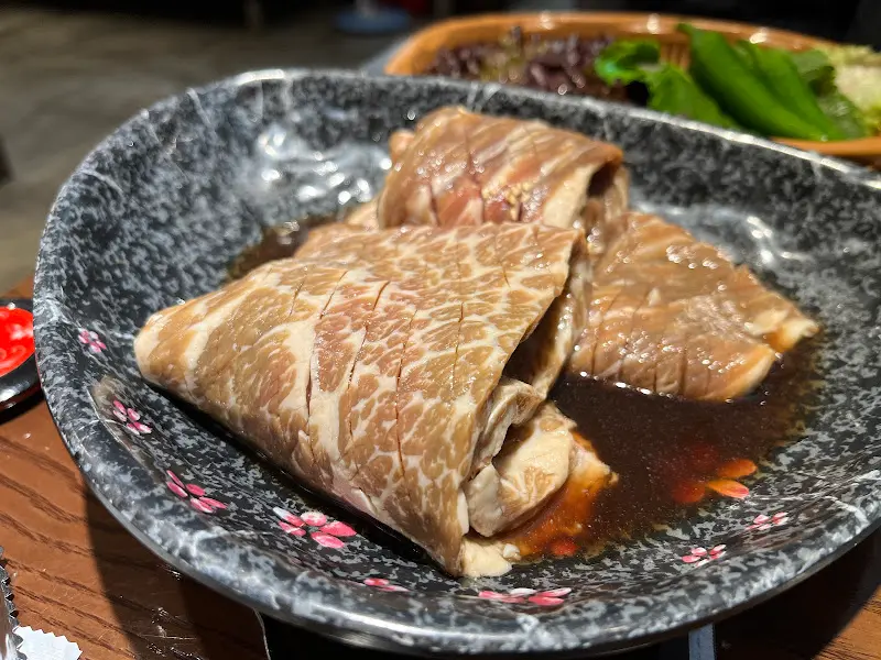 윤기가 흐르는 양념갈비