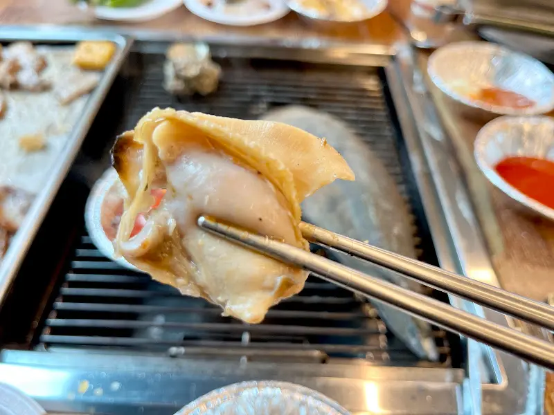 키조개 관자의 탱글탱글한 자태