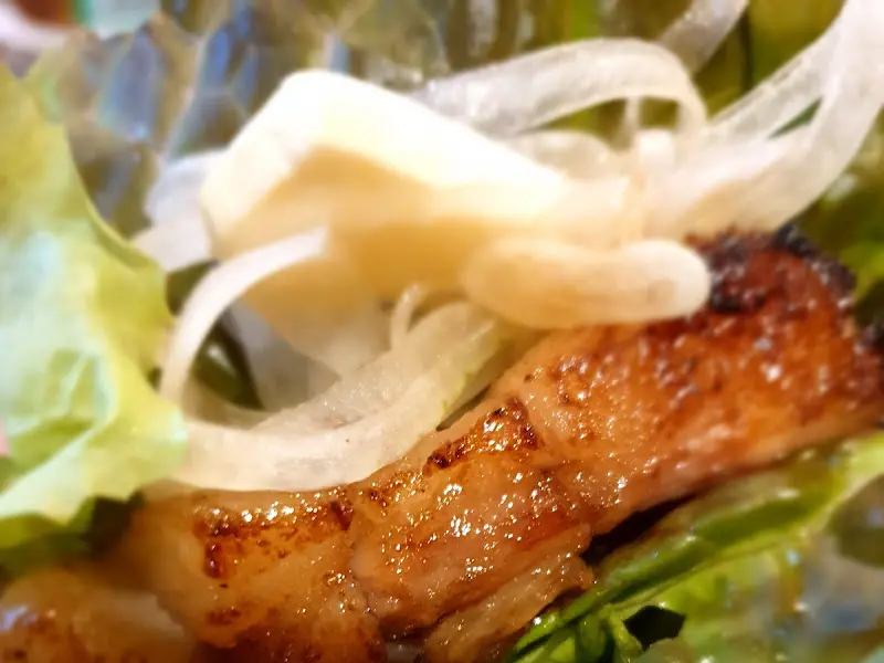 쌈에 싸 먹는 돼지갈비