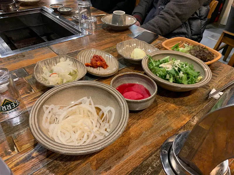 수곡가든 기본 반찬