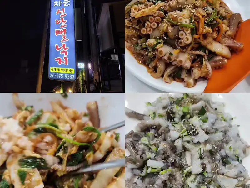 다양한 낙지 요리 모음