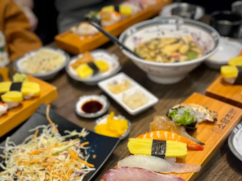 푸짐한 한 상 차림