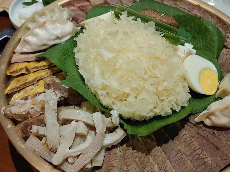 어복쟁반 비주얼