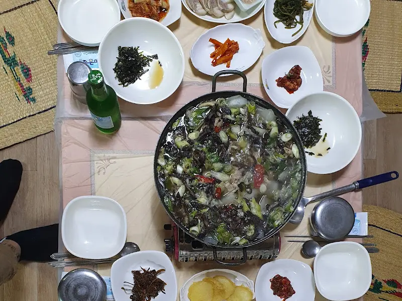 백화식당 아구찜 클로즈업