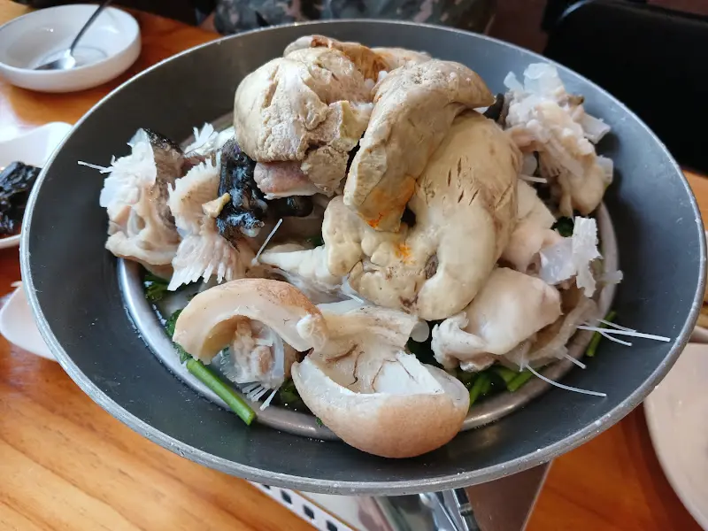 신선함이 느껴지는 아귀수육